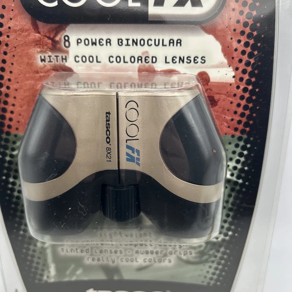 TASCO COOLFX 8 X 21  BINOCULARS With Cool Colored Lenses NOS 1999 - Image 2 of 4