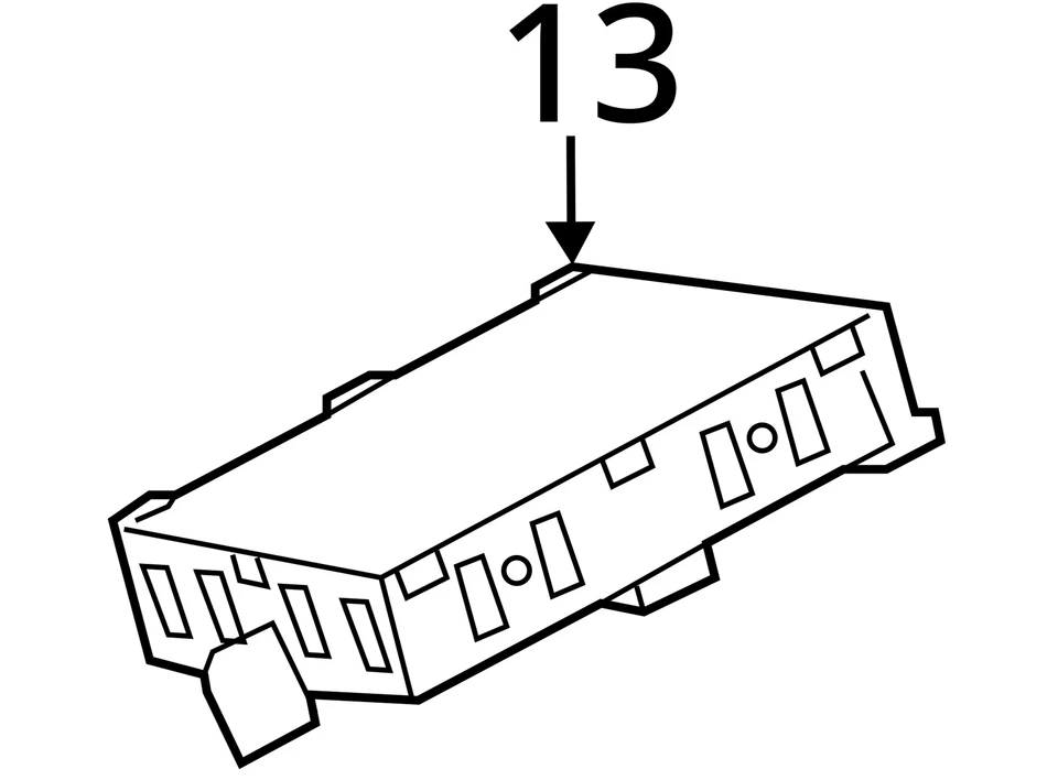 Chasis ECM Body Control BCM tablero izquierdo compatible con 11 INFINITI QX56 2531665 Foto 4 de 4