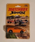 Vintage Lesney  Matchbox Superfast #53 Tanzara orange  in card