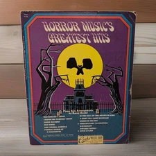 HORROR MUSIC’S GREATEST HITS Halloween Sheet Music BOOK Chas Hansen T331 PIANO
