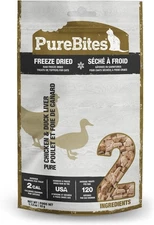 Pure Bites Cat Treats Freeze Dried Chicken Breast & Duck 1.12oz