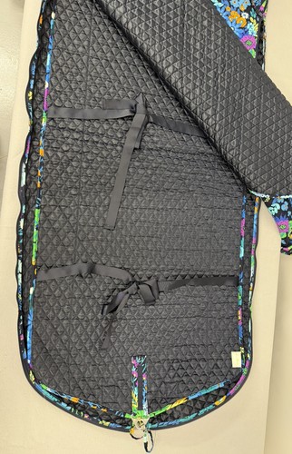 Vera Bradley Garment Bag Floral Blue Purple Retired Pattern - Picture 4 of 9