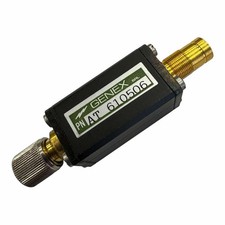 AT610506 Genex Fixed Coaxial Attenuator 1.6/5.6 (Male-Female) 6db 5W 75 Ohms