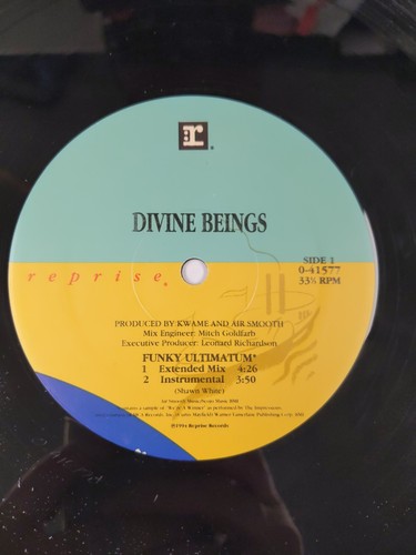Divine Beings ‎– Funky Ultimatum LP Vinyl Record  12" Album Hip Hop - Bild 5 von 8