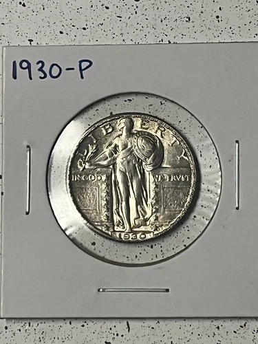 1930 Standing Liberty Quarter Beautiful Choice BU
