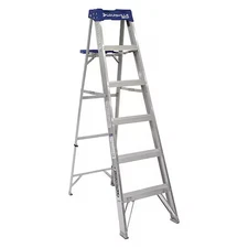 Louisville As2106 6 Ft Aluminum Stepladder, 250 Lb Capacity