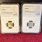 U.S. Mint 2026 $5 Gold Eagle 1/10 oz NGC MS69 Lot of 2 Coins