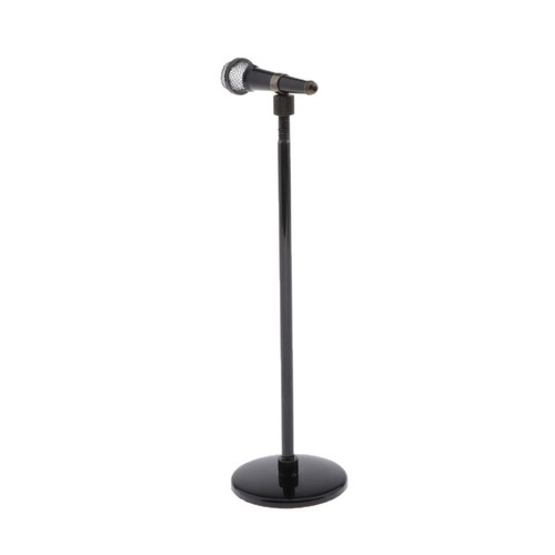 1/12 Microphone Model with Adjustale Stand 16- for Dolls - Picture 3 of 5