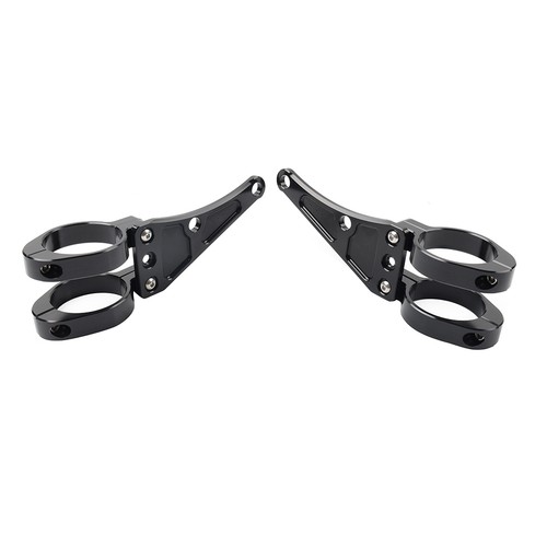 41MM Motorcycle Headlight Bracket Mount Clamp Fork Tube Holder For Harley - Picture 5 of 10