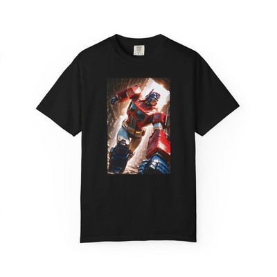 Optimus Prime Transformers G1 Robot Anime Shirt Size Small-4X-Large