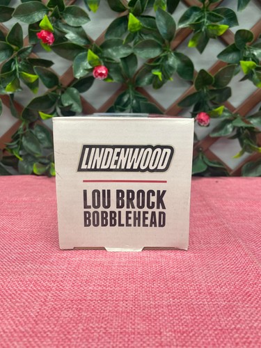 Lou Brock St. Louis Cardinals/Cubs Trade SGA Bobblehead Orginal Box - Picture 6 of 6