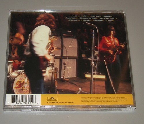 Cream - The Best Of Cream (CD, 2000, Polydor Records) Eric Clapton Jack Bruce - Picture 2 of 4