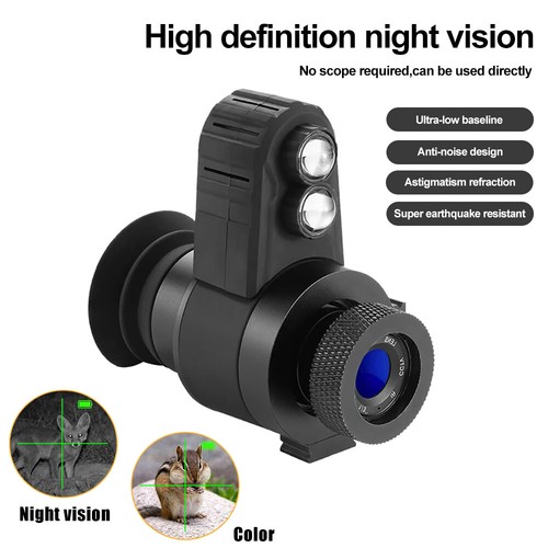 Cross Cursor IR Night Vision Scope Monocular 850nm Hunting Helmet Telescope 7X - Picture 4 of 19