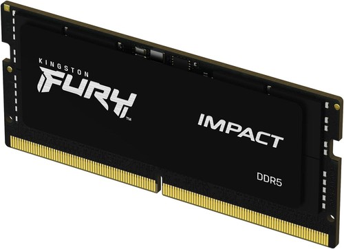 Kingston FURY Impact PnP 16GB 5600MT/s DDR5 CL40 SODIMM Notebook Gaming Memory S - Picture 4 of 5
