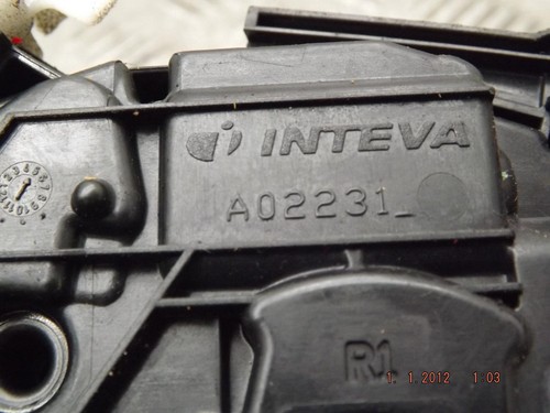 Volkswagen Polo Türschloss rechts Fahrerseite vorne 8R0837350 Mk5 2009-2015Q - Bild 8 von 12