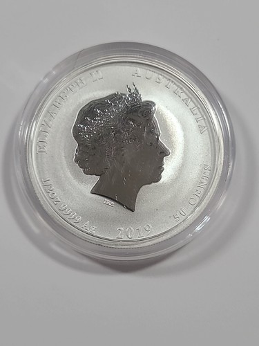 2019 1/2oz Australian Perth Mint Silver Lunar: Year of the Pig - Picture 2 of 2