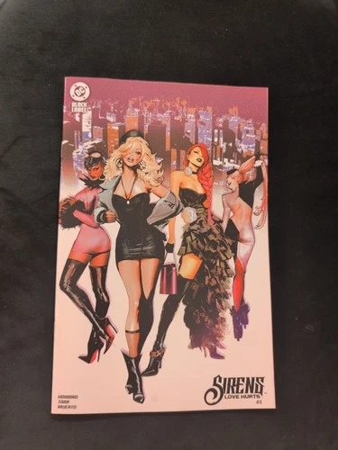 SIRENS LOVE HURTS #1 SOZO MAIKA  NCBD POISON IVY HARLEY QUINN  VARIANT 1