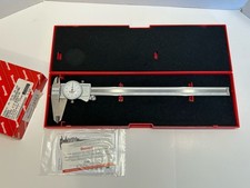 Starrett 3202-12 Dial Caliper, 0-12” w/ Original Case & Box, Stainless Hardened