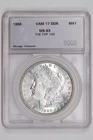1886 VAM-17 DOUBLED DIE REVERSE TOP 100 MORGAN DOLLAR CHOICE UNC+