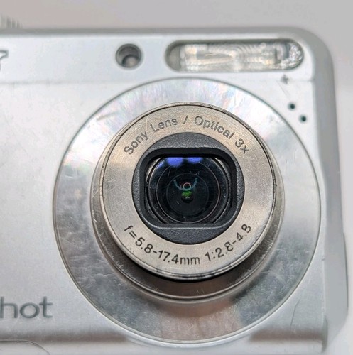 Sony Camera Cyber Shot DSC S650 7.2MP Optical Zoom Digital Tested Works - Picture 7 of 8