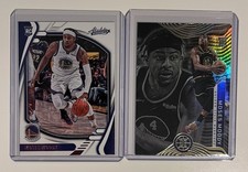 MOSES MOODY 2021-22 Panini Rookie Lot (2) 1 PINK Golden State Warriors RC