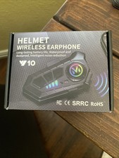 Bluetooth 5.3 Motorcycle Helmet Headset Wireless Call Motorbike Headphone  