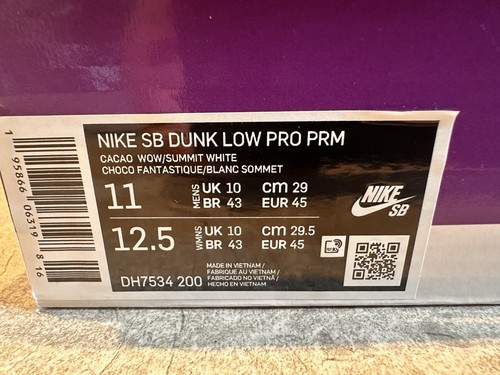 Nike Paisley SB Dunk Low Pro PRM Herren UK 10 - Bild 12 von 12