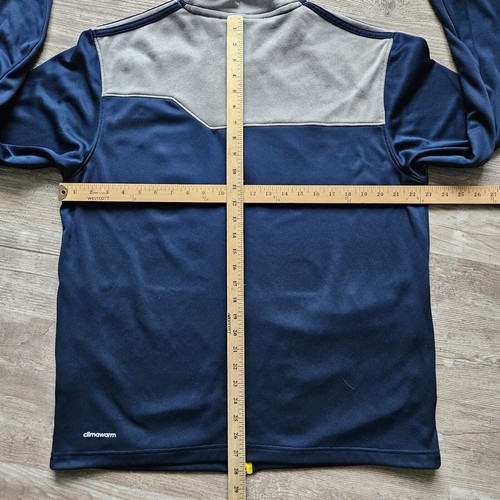 Chaqueta de Pista Adidas Talla L Universidad Michigan Wolverines Cremallera Cálida Sudadera con Capucha - Imagen 12 de 20