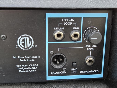 Acoustic AG60 Combo Amplifier -TESTED - Picture 10 of 13