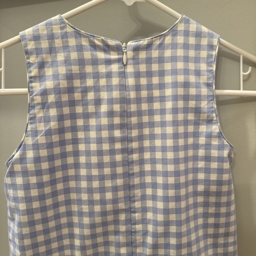 Victoria Beckham For TARGET Dress - Blue White Gingham - Girls SIZE M - Picture 12 of 16