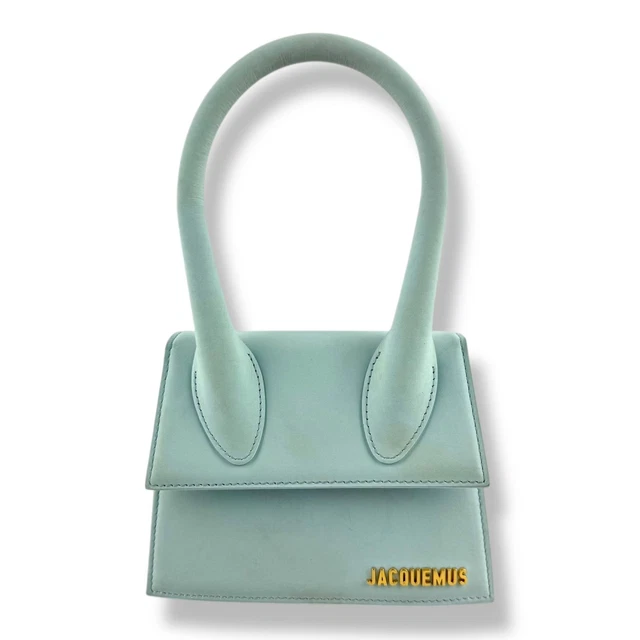 Jacquemus Le Chiquito Moyen Light Blue Crossbody Handbag