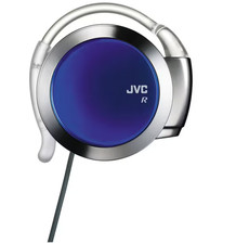 JVC JAPAN Ear Fit Headphone stereo headphones HP-AL202-W Metalic Blue