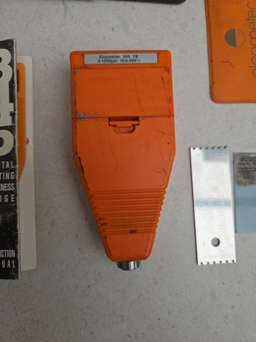 Vintage Elcometer 345 FB Digital Schichtdickenmessgerät - Bild 4 von 5