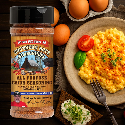 Southern Boyz All Purpose Cajun Creole Seasoning, 8 Ounce Shaker (No MSG, Gluten - Picture 7 of 12
