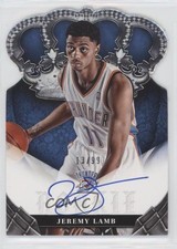 2012 Panini Preferred Rookie Crown Royale Signatures 13/99 Jeremy Lamb Auto 7m3
