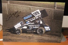 Carson Macedo #99 Dyson Motorsports Sprintcar Signed 8x12 Photo