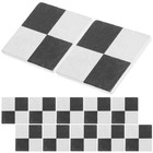  18 Pcs Dollhouse Bathroom Accessories Mini Furniture Miniature Floorboard
