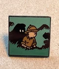 TINTIN / HERGÉ PIN'S CARRE EMAIL beautiful copy CORNER TINTIN AU CONGO