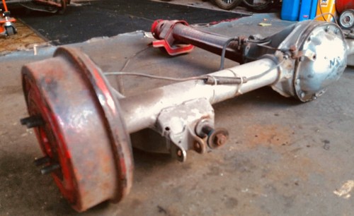 Opel Manta, Vauxhall Chevette Rear, Cavalier Axle with Torque Tube, Brake Drums. - Bild 7 von 8