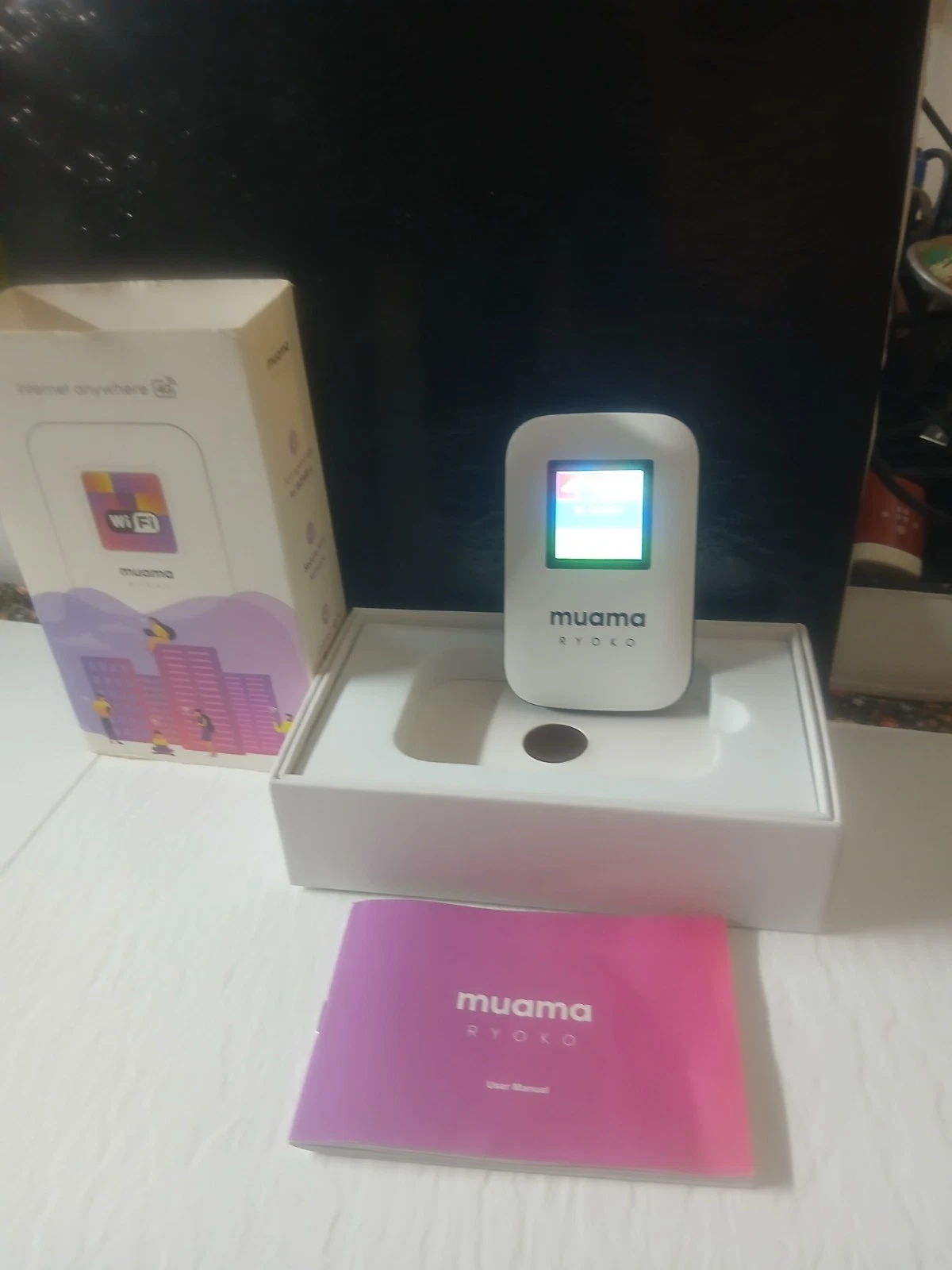 Muama Ryoko 4g Wifi Internet Everywhere Portable Wireless Router 150MB/s  image 1