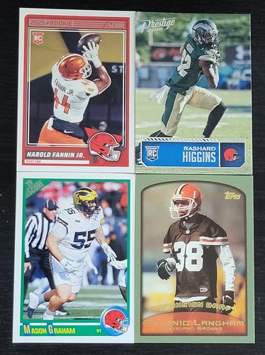 Cleveland Browns Football Cards - Pick Your Cards - FREE SHIPPING - New Updates - Picture 33 of 43