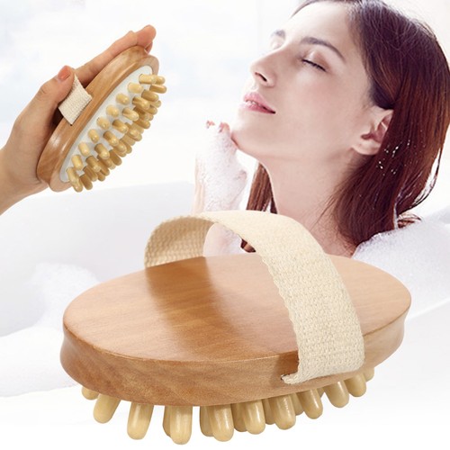 Holz Massagebürste Körperentspannung Gesundheit Massagebürste Entspannung Massagegerät - Bild 7 von 12