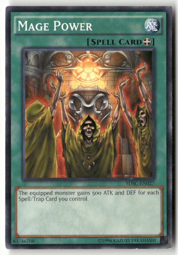 #SDSC-EN027 - Mage Power - WB1 C Lightly played