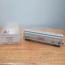 ATLAS N Scale 50 000 632 ACFX 5250 Continental Polymers #59350 4-Hopper Car NOS 