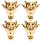  4 Pcs Kistenecken Metall Möbelschutzecken Eckschutz Eckenschutz Aus