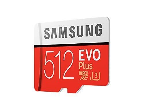 SAMSUNG microSDXC 512Go Class10 U3 compatible 4K R:100Mo/s W:90Mo/s UHS-I EVO Pl - Photo 3 sur 4