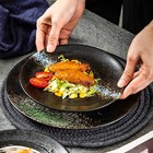  1 stück Kreative Nahrungsmittelplatte für Dessertkuchen Brot Sushi Steak Runde