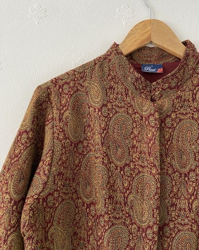 Chaqueta vintage Phool Paisley Reino Unido talla 14 - Imagen 4 de 9