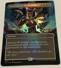 🌟 Triumphant Reckoning Secret Lair FOIL MTG Pride Across Universe 🏳️‍🌈 🌟