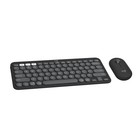 Logitech Pebble 2 Combo: Schlanke Tastatur und Maus im Grafit-Design